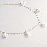 Ana Keshi Pearl Necklace - S-kin Studio Jewelry | Minimal Jewellery That Lasts.