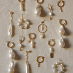 Moana Shell Pearl Earrings - S-kin Studio Jewelry | Minimal Jewellery That Lasts.