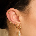 Mix & Match Double Mini Pearls Charm - S-kin Studio Jewelry | Minimal Jewellery That Lasts.