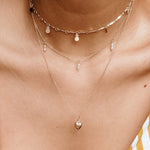 Pearl Baby Droplet Necklace - S-kin Studio Jewelry | Minimal Jewellery That Lasts.