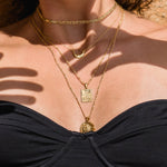 La Luna Pendant Necklace - S-kin Studio Jewelry | Minimal Jewellery That Lasts.