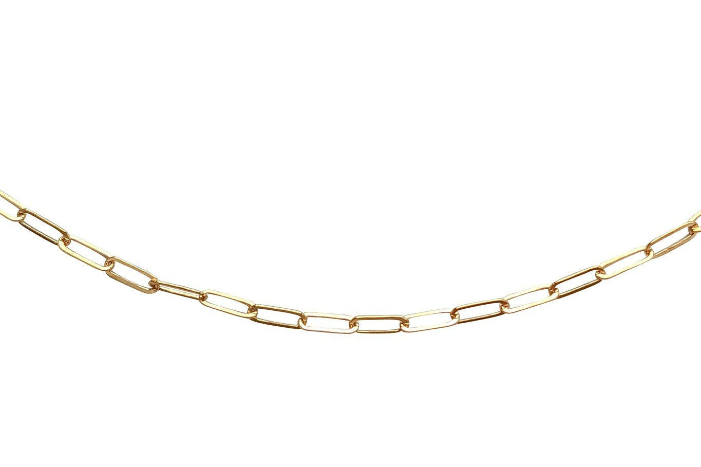 Paperclip Chain Bracelet- 14k Gold-Filled – S-kin Studio Jewelry