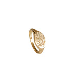 Roma III Signet Ring - S-kin Studio Jewelry | Minimal Jewellery That Lasts.