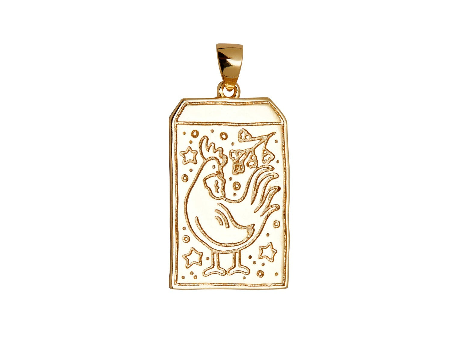 Rooster Chinese Zodiac Pendant