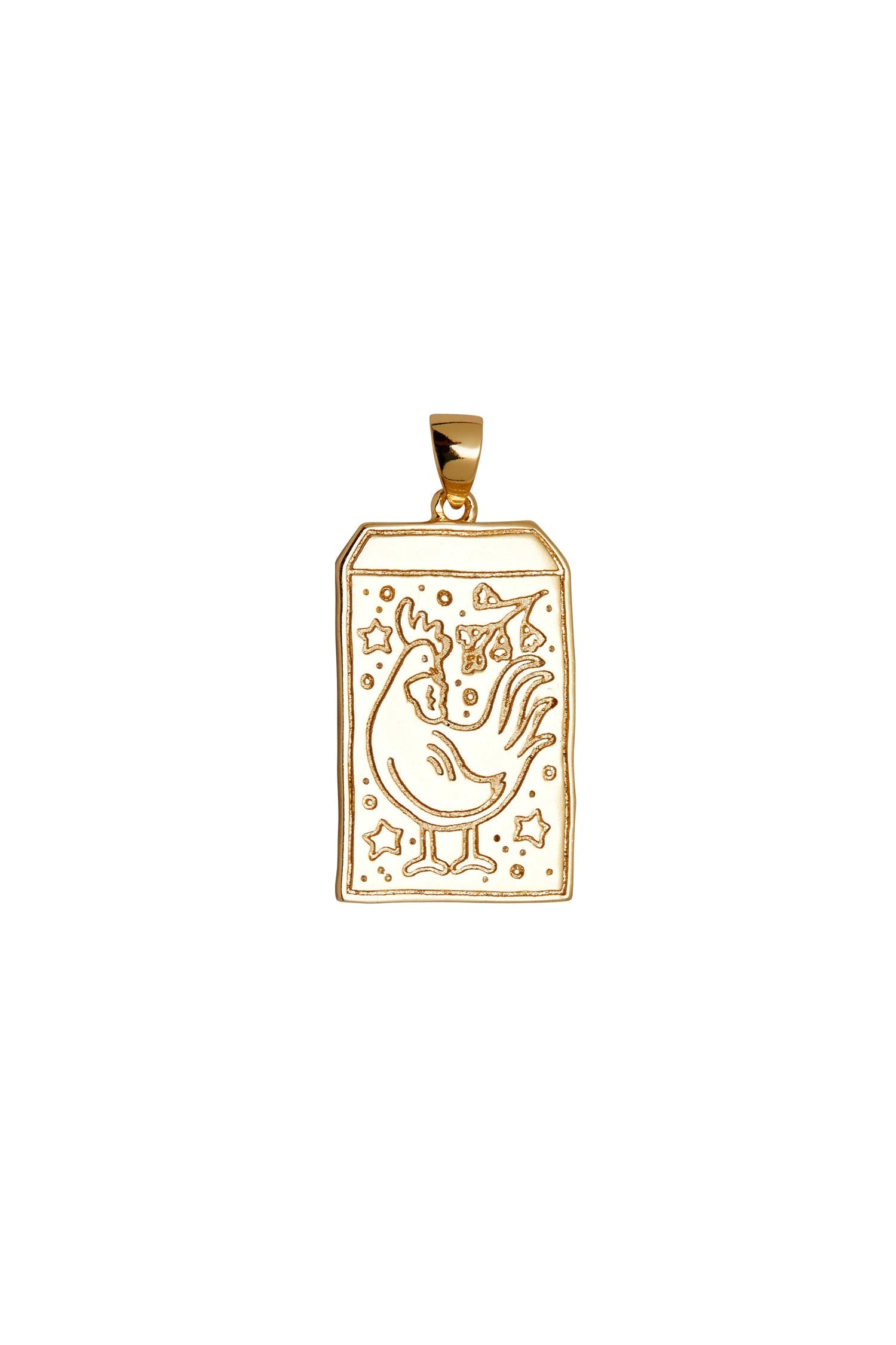 Rooster Chinese Zodiac Pendant