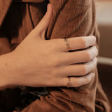 Patricia Heirloom Ring - Gold-Filled - S-kin Studio Jewelry | Minimal Jewellery That Lasts.