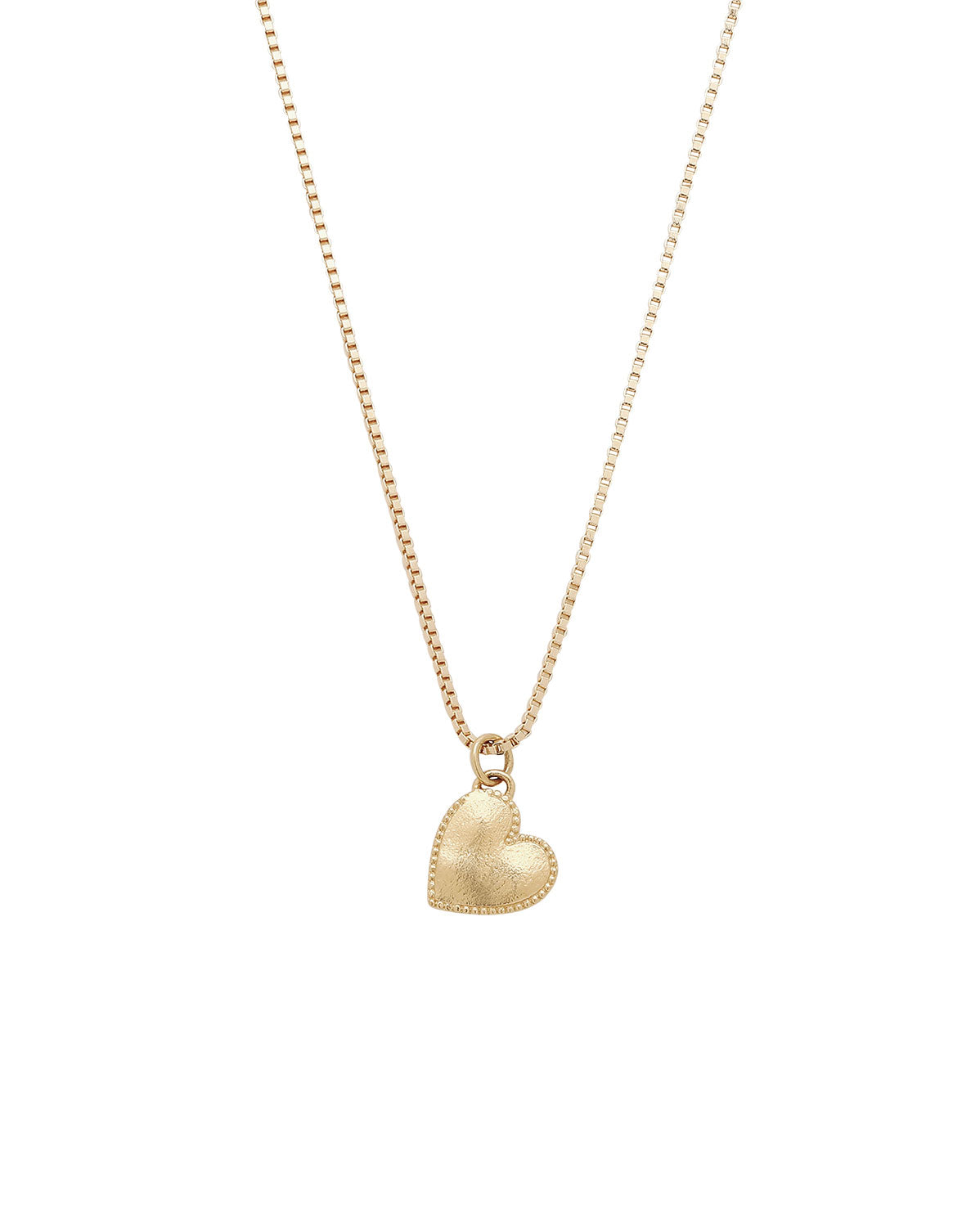 Venus Engravable Heart Necklace