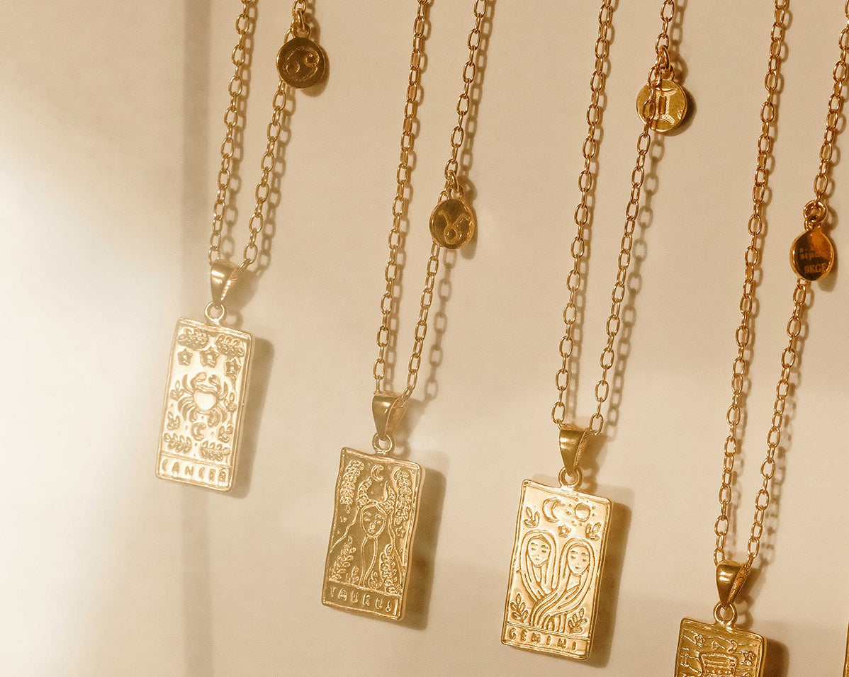 Cancer Zodiac Necklace - S-kin Studio Jewelry | Minimal Jewellery That Lasts.