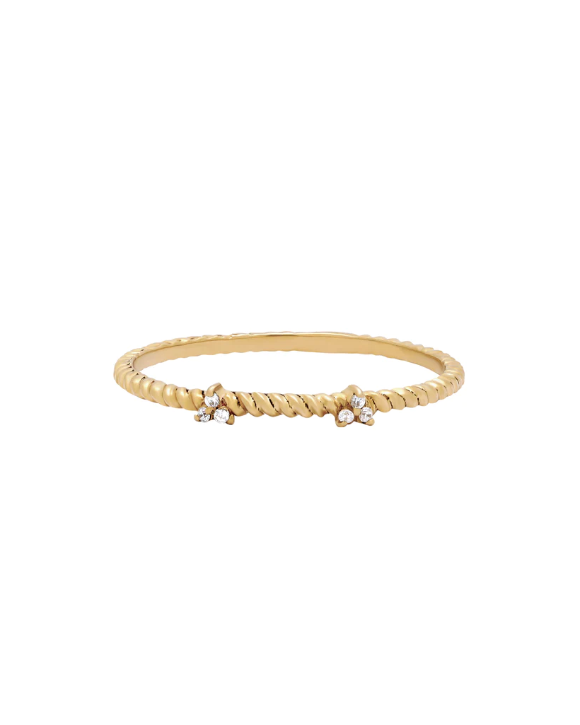 Cassia Solid Gold Stacking Ring | 9K Solid Gold Rings | S-kin Studio Jewelry | Ethical Jewelry That Lasts