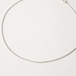 Sterling Silver Cuban Chain Necklace - S-kin Studio Jewelry | Minimal Jewellery That Lasts.