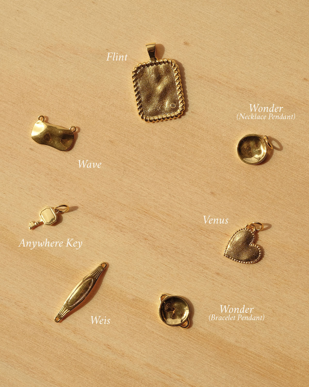 Flint Engravable Pendant Necklace