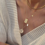 Gemini Zodiac Necklace - S-kin Studio Jewelry | Minimal Jewellery That Lasts.