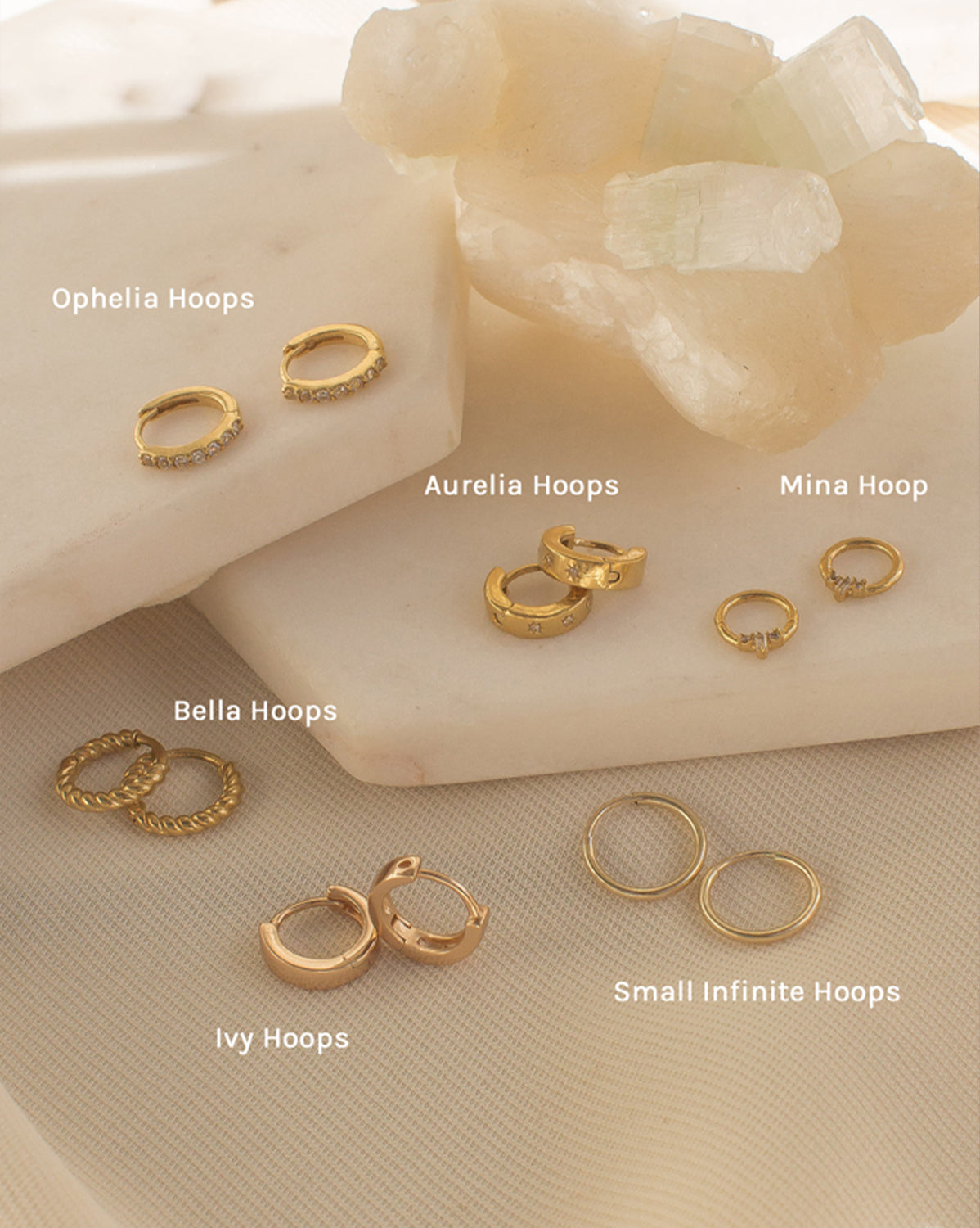 Mix & Match Small Infinite Hoops (11mm) - S-kin Studio Jewelry | Minimal Jewellery That Lasts.