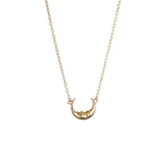 La Luna Pendant Necklace - S-kin Studio Jewelry | Minimal Jewellery That Lasts.