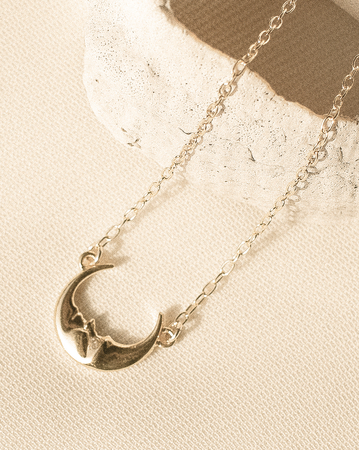 La Luna Pendant Necklace - Sterling Silver