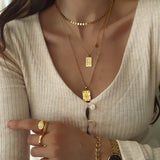 Leo Zodiac Necklace - S-kin Studio Jewelry | Minimal Jewellery That Lasts.