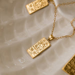 Leo Zodiac Necklace - S-kin Studio Jewelry | Minimal Jewellery That Lasts.