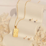 Libra Zodiac Necklace - S-kin Studio Jewelry | Minimal Jewellery That Lasts.