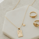 Libra Zodiac Necklace - S-kin Studio Jewelry | Minimal Jewellery That Lasts.