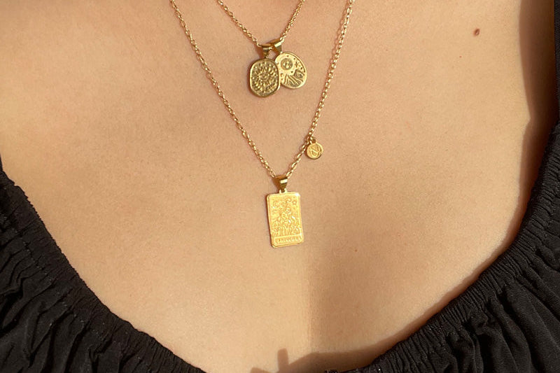 Tarot Inspired Gold Fill Jewelry | S-kin Studio Jewelry | Minimal Jewelry That Lasts