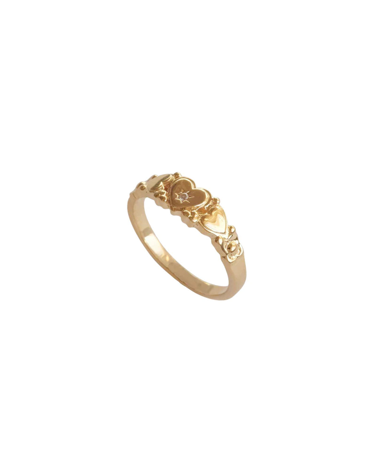 Patricia Heirloom Ring - Gold-Filled - S-kin Studio Jewelry | Minimal Jewellery That Lasts.