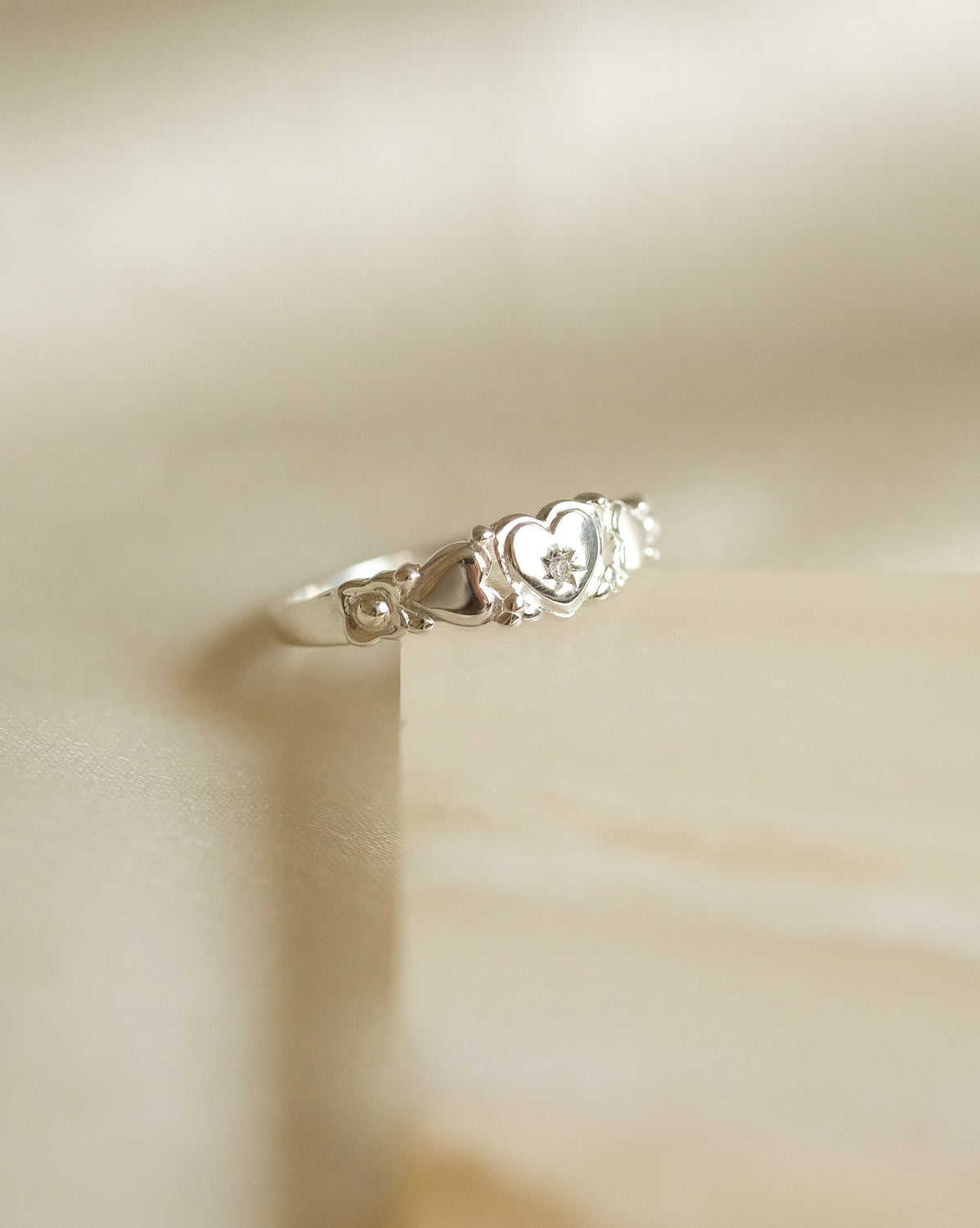 Patricia Heirloom Ring - Sterling Silver