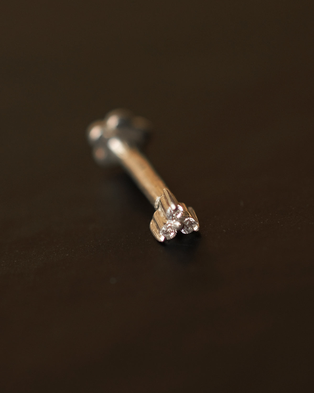 Angela Tiny Trio Stud - Sterling Silver