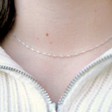 Vanessa Chain Necklace - Sterling Silver | S-kin Studio Jewelry | Minimal Jewellery That Lasts.