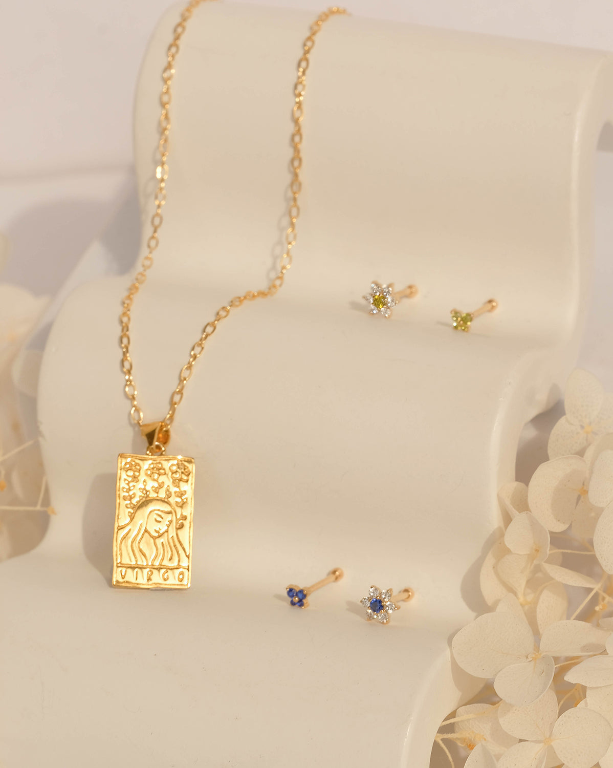 Virgo Zodiac Necklace - S-kin Studio Jewelry | Minimal Jewellery That Lasts.