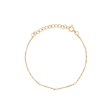 Yuri Solid Gold Trio Diamond Bracelet | 9K Solid Gold Bracelets | S-kin Studio Jewelry | Ethical Jewelry That Lasts